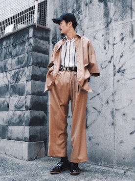 KOU SUEMATSUさん(メンズ・173cm)の夏コーディネート