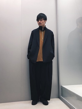 KOU SUEMATSUさん（メンズ・173cm）の秋コーディネート