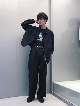 KOU SUEMATSUさん（メンズ・173cm）の秋コーディネート