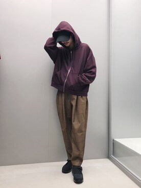 KOU SUEMATSUさん（メンズ・173cm）の秋コーディネート