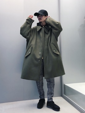 「ROTOL（ロトル）のアイテム（ジャケット/アウター）」を使った、KOU SUEMATSUさん（メンズ・173cm）の秋コーディネート