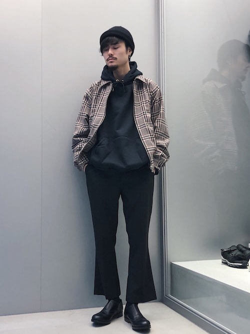 Lui's（ルイス）の「チェックスイングトップブルゾン（ブルゾン）」 - WEAR