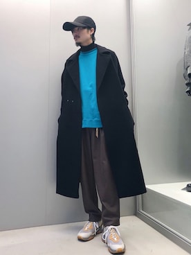 KOU SUEMATSUさん（メンズ・173cm）の冬コーディネート