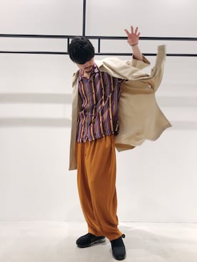 KOU SUEMATSUさん（メンズ・173cm）の夏コーディネート