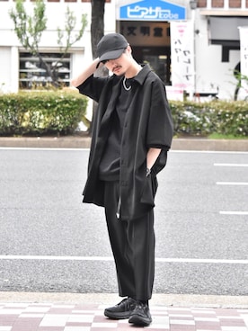 KOU SUEMATSUさん（メンズ・173cm）の夏コーディネート