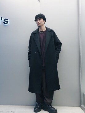 KOU SUEMATSUさん（メンズ・173cm）の秋コーディネート