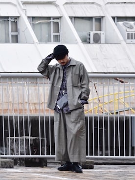KOU SUEMATSUさん(メンズ・173cm)の春コーディネート
