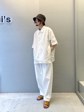 KOU SUEMATSUさん（メンズ・173cm）の夏コーディネート