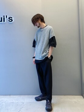 KOU SUEMATSUさん（メンズ・173cm）の夏コーディネート