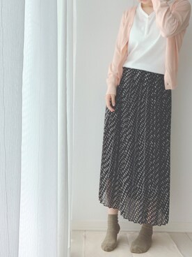 moeさん（レディース・154cm）の春コーディネート