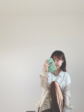 moeさん（レディース・154cm）の春コーディネート