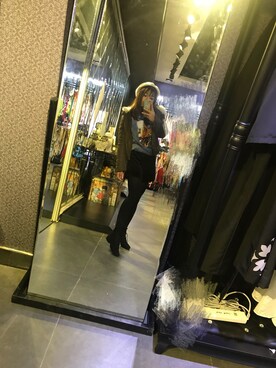 「ONLY（オンリー）のアイテム（ブルゾン）」を使った、Sian Daiさん（レディース・154cm）の冬コーディネート