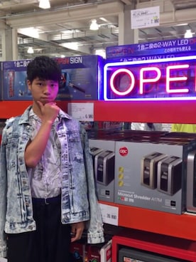 「costco」｜きょーすけさん（メンズ・172cm）の冬コーディネート