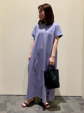 「MARLON FIRENZE（マーロンフィレンツェ）のアイテム」を使った、ほしななさん（レディース・150cm）の春コーディネート