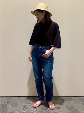 「unify（ユニファイ）のアイテム」を使った、ほしななさん（レディース・150cm）の春コーディネート