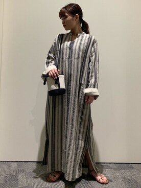 「siiwa（シーワ）のアイテム」を使った、ほしななさん（レディース・150cm）の春コーディネート