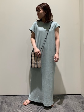 「Lilas Campbell（リラキャンベル）のアイテム」を使った、ほしななさん（レディース・150cm）の春コーディネート