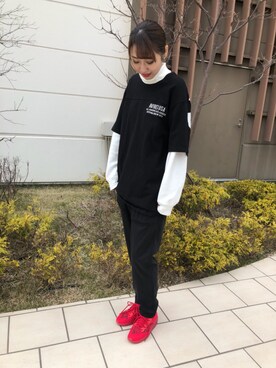 「テラスモール湘南」｜「アイテム（シューズ）」を使った、とあちんめんさん（レディース・167cm）の春コーディネート