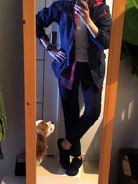 「Topper（トッパー）のアイテム」を使った、akさん（レディース・162cm）の春コーディネート