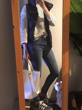 akさん（レディース・162cm）の春コーディネート