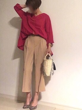 akさん(レディース・162cm)の春コーディネート