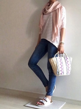 akさん（レディース・162cm）の夏コーディネート