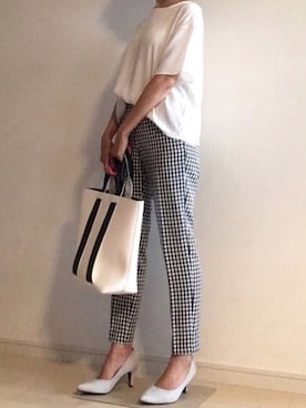 「ALETTA（アレッタ）のアイテム」を使った、akさん（レディース・162cm）の夏コーディネート