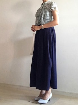 「ALETTA（アレッタ）のアイテム」を使った、akさん（レディース・162cm）の夏コーディネート