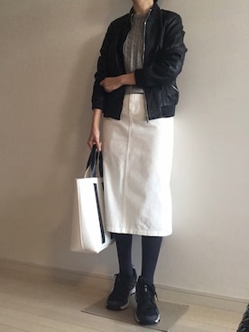 「next（next）のアイテム（ジャケット/アウター）」を使った、akさん（レディース・162cm）の春コーディネート