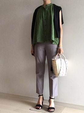 akさん（レディース・163cm）の夏コーディネート