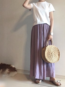 「STYLE DELI（スタイルデリ）のアイテム（アクセサリー）」を使った、akさん（レディース・162cm）の夏コーディネート