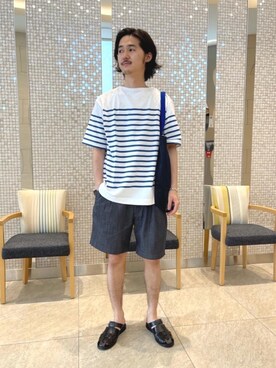 iguchiさん（メンズ・178cm）の夏コーディネート