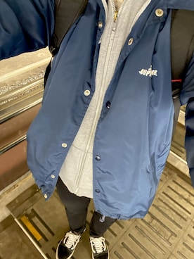 Supreme 水色 ストライプ ナイロンジャケット Supreme 水色 ストライプ ナイロンジャケット