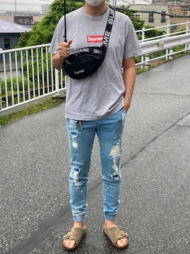 たかじんさんの（Supreme  | シュプリーム）を使ったコーディネート