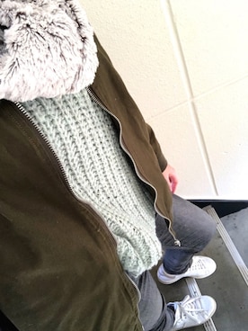 juriaさん（レディース・161cm）の冬コーディネート