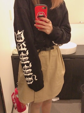 「DAMMY（ダミー）のアイテム」を使った、みさとさん（レディース・163cm）の冬コーディネート