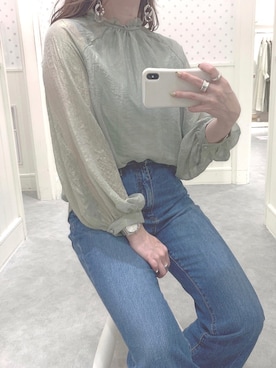 「Heather（ヘザー）のアイテム」を使った、mさん（メンズ・159cm）の春コーディネート