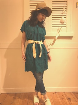 studioCLIPたまプラーザテラス店さん（レディース・160cm）の春コーディネート