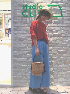 studioCLIPたまプラーザテラス店さん（レディース・160cm）の夏コーディネート