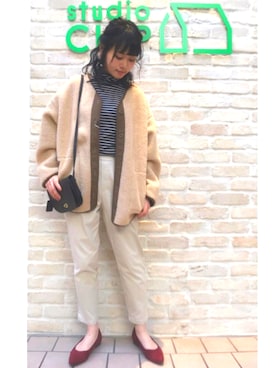 studioCLIPたまプラーザテラス店さん（レディース・160cm）の冬コーディネート