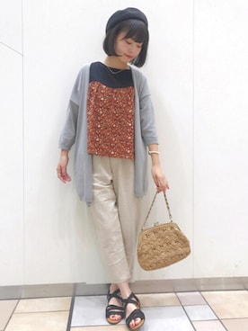 studioCLIPたまプラーザテラス店さん（レディース・160cm）の夏コーディネート