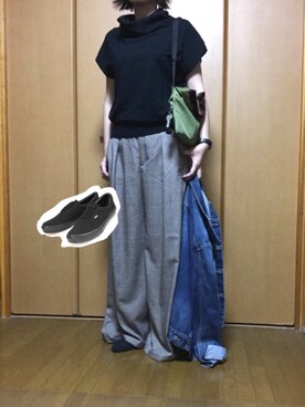 そらり。さん（レディース・165cm）の秋コーディネート