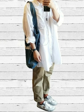 「Topper（トッパー）のアイテム」を使った、ろろ。さん（レディース・162cm）の秋コーディネート