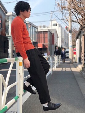 ジョータローさん（メンズ・169cm）の冬コーディネート