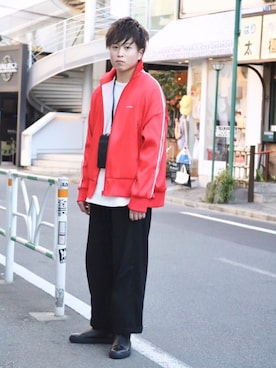 「NEONSIGN（ネオンサイン）のアイテム（その他アウター）」を使った、ジョータローさん（メンズ・169cm）の冬コーディネート