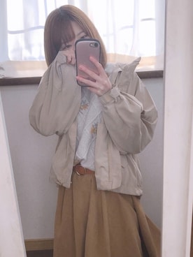 結衣さん（レディース・156cm）の春コーディネート