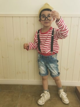 keiiさん（キッズ・110cm）の春コーディネート