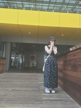 「スタンスミス」｜えりこさん（レディース・155cm）の夏コーディネート