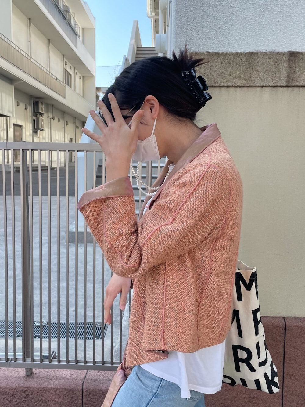CHANELのジャケット/アウター（ピンク系）を使った人気