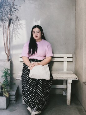 「OBdesign（オレンジベアー）のアイテム」を使った、RUBY🍑RUBYさん（レディース・160cm）の秋コーディネート